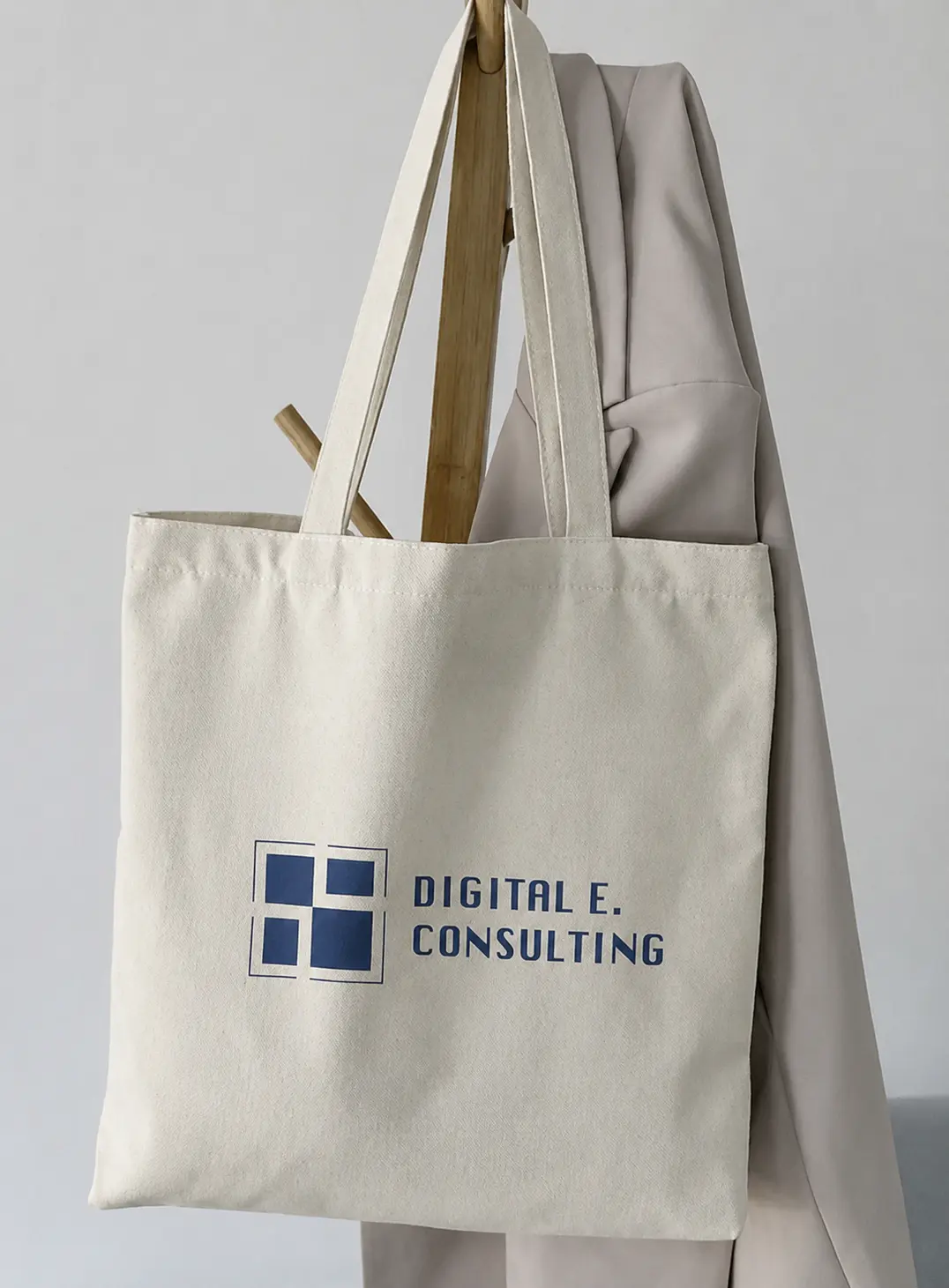Brand application — Digital E. Consulting