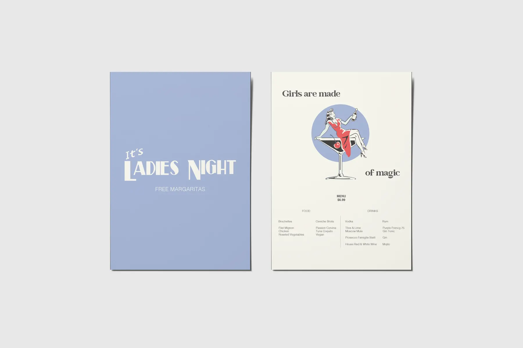 Editorial identity — Ladies Night